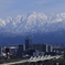 剱岳と富山市街