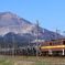 藤原岳をバックに