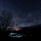 星と雲と街灯りと。