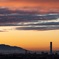 雨上がりの夕暮れ