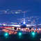 夜の千里川･*:.｡ ｡.:*･ﾟ✽.｡.:*・ﾟ ✈️✨