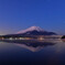 煌めく富士山