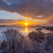 Sunrise snow