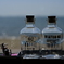 海沿いのライダースカフェにて