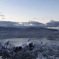 山中湖雪化粧