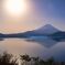 本栖湖からの富士山