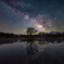Midnight reflection