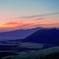 米塚からの夕日