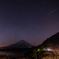 富士と流星