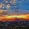Sunset mountain