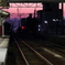 ピンク色の鉄道