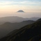 北岳から眺める富士山