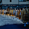 Monks march