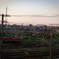 5月の夕暮れ