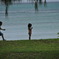 浜辺の子供