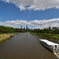 オーストラリア、ビクトリア州、Morell Bridgeから眺めるヤラ川