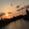 ケープコッドの夕日