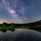 Starry night sky