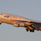 目的地に向けて出発(ANA B747-400D JA8099)