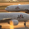 すれ違い（B777-200 JA8981とJA8983)