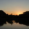 奈良の夕焼け