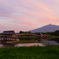 夕景の津軽富士見湖②