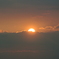 本日の夕陽