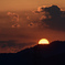 夕日