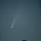 ネオワイズ彗星と筑波山　２