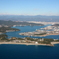 土佐湾上空から