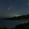 南の島でネオワイズ彗星に遭遇