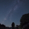 夏の夜流れる天の川