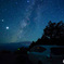 大台ヶ原で星空撮影
