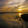手賀沼夕景