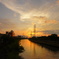 夏の夕焼け