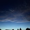 西の空