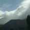 雲に呑まれる