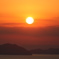瀬戸内海の朝日　カレイ山展望台