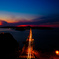 sunset　bridge