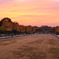昭和記念公園と夕焼け、紅葉