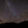 すすきと見上げる星空