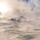 陽、青い空と雲の様々な層　－　空シリーズ