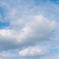 青い空、雲の様々な層３　－　空シリーズ