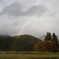 山あいの雨上がり