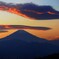 地元からの夕焼け①