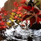 紅葉と静かな音