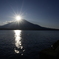 山中湖畔からの富士山