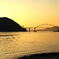 夕暮れ　