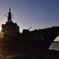 夕陽の護衛艦