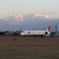 松山空港の冬